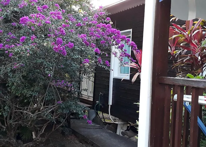 Bungalow With 2 Bedrooms In Bouillante With Furnished Garden And Wifi 100 M From The Beach